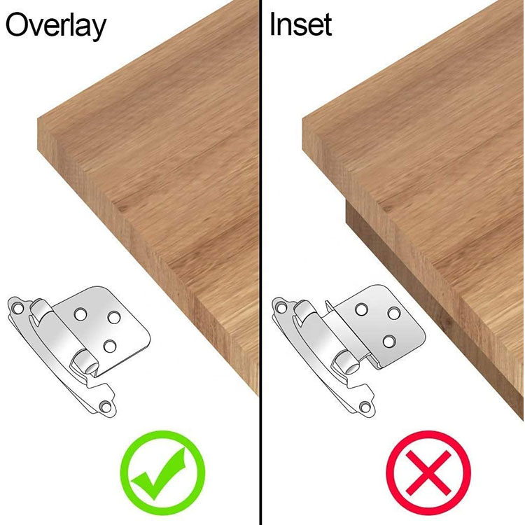 Semi Concealed Cabinet Hinges